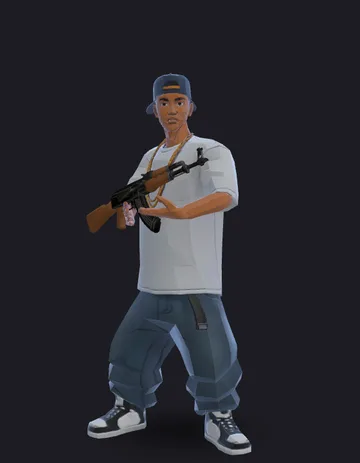 Rapper - personagem do CORO SOLTO: Treta Suprema