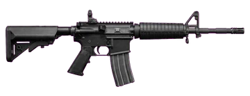 Modelo 3D da M4A1 "REQUINTE" no jogo
